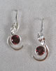 Garnet Reticulated Sterling Silver.